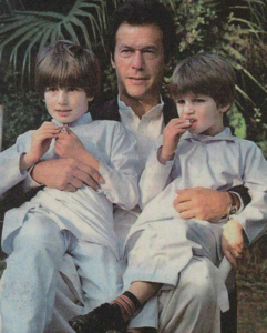 Former Pakistan PM Imran Khan with his two sons Kasim and (right) Sulaiman. A file photo from Facebook.